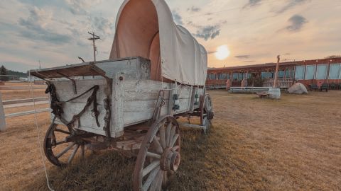 褪色的褐色沙漠