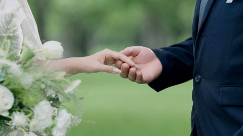 冷蓝高饱和婚礼校色